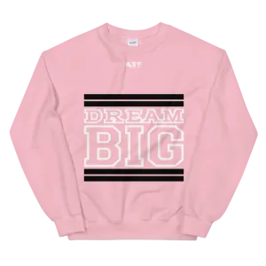 Light Pink Black and White Unisex Sweatshirt
