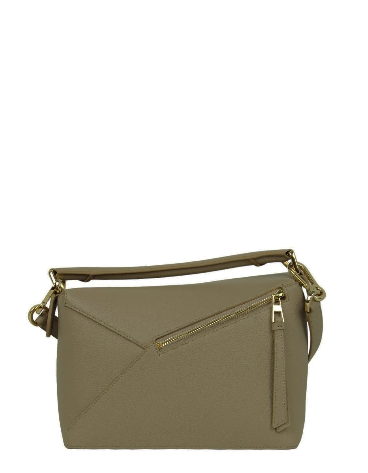 Loewe Soft Grained Calfskin Leather Small Puzzle Bag
