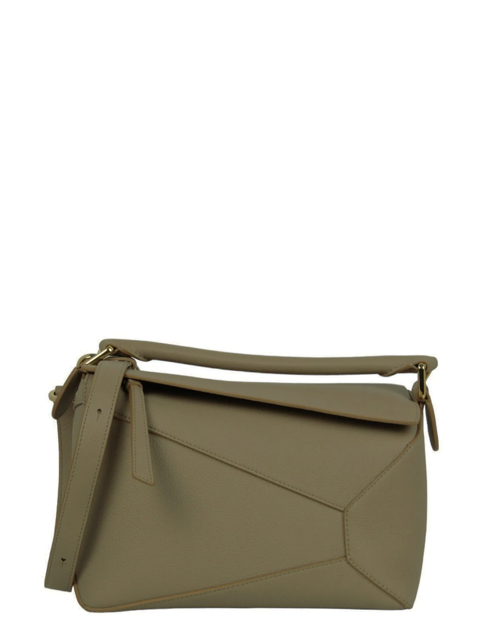Loewe Soft Grained Calfskin Leather Small Puzzle Bag
