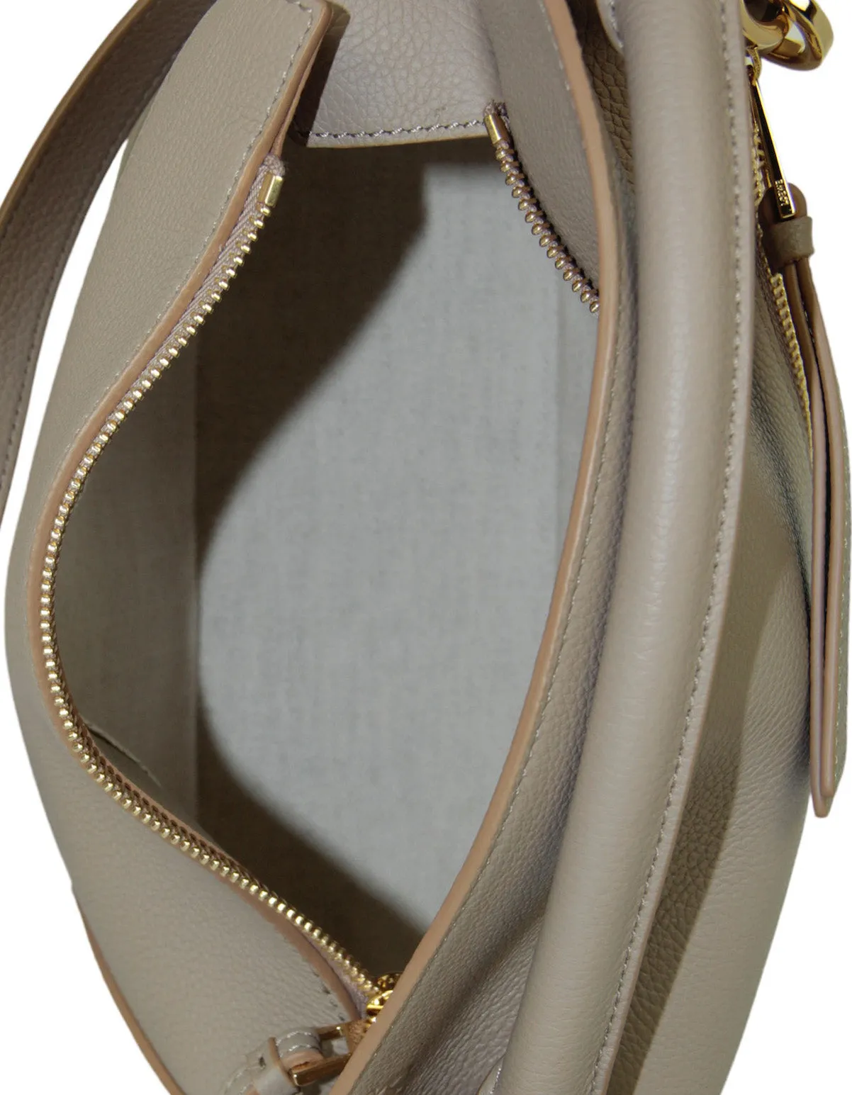 Loewe Soft Grained Calfskin Leather Small Puzzle Bag