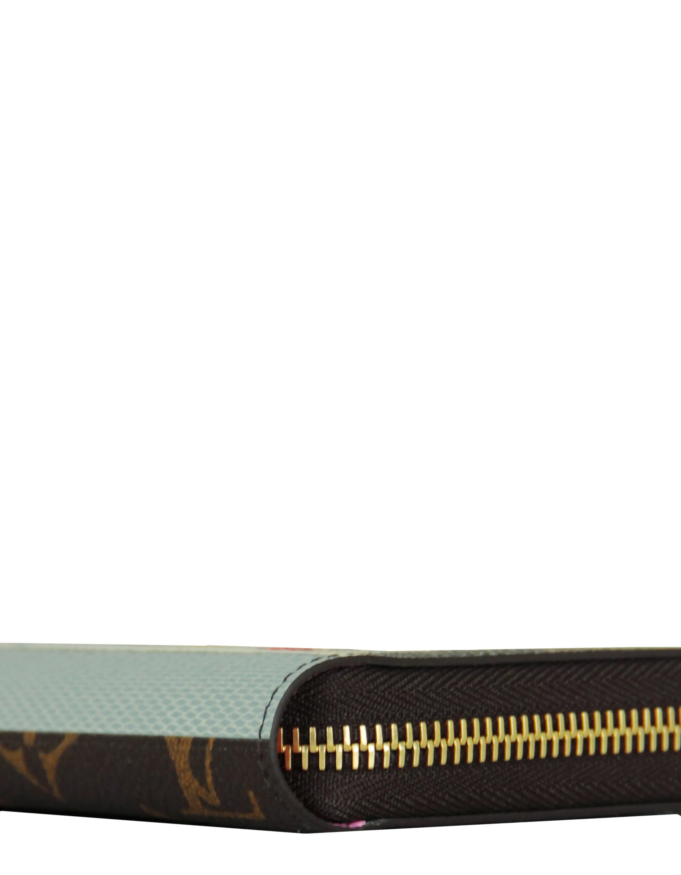 Louis Vuitton '22 Paris Vivienne Holiday Animation Monogram Zippy Wallet