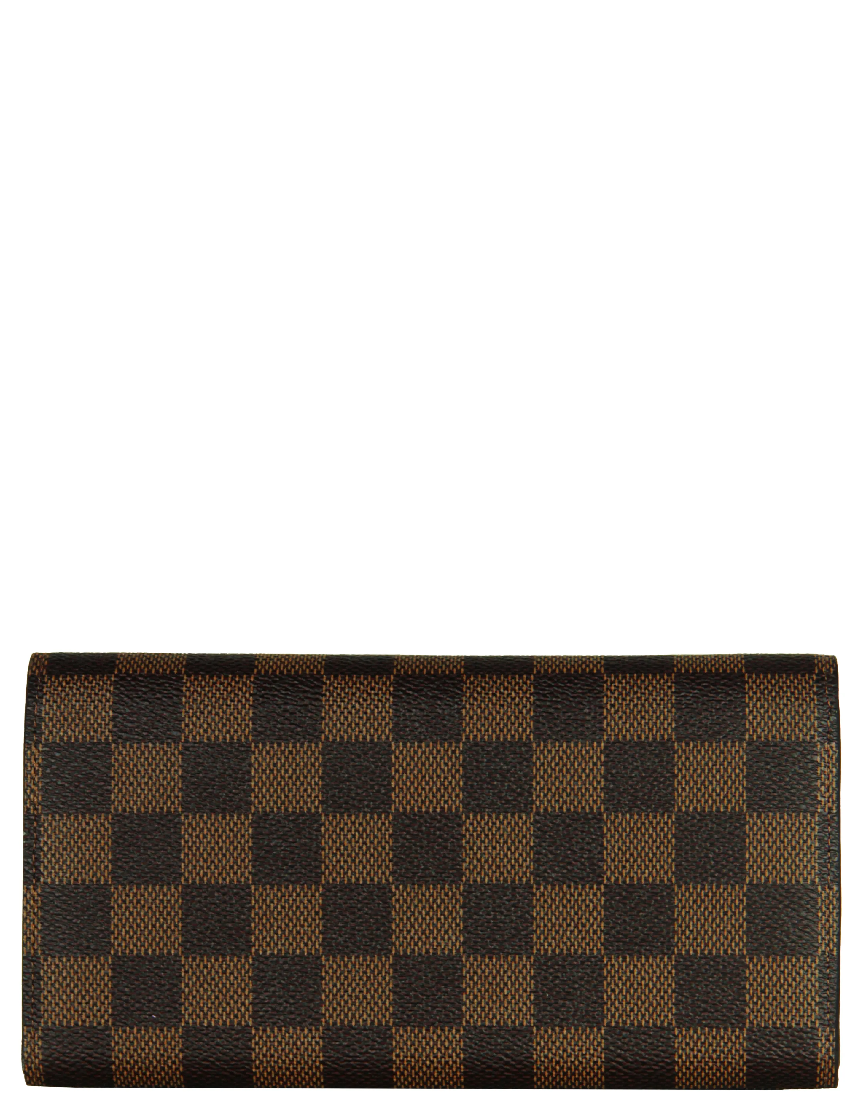 Louis Vuitton '22 Vivienne Holiday Animation Damier Ebene Sarah Wallet