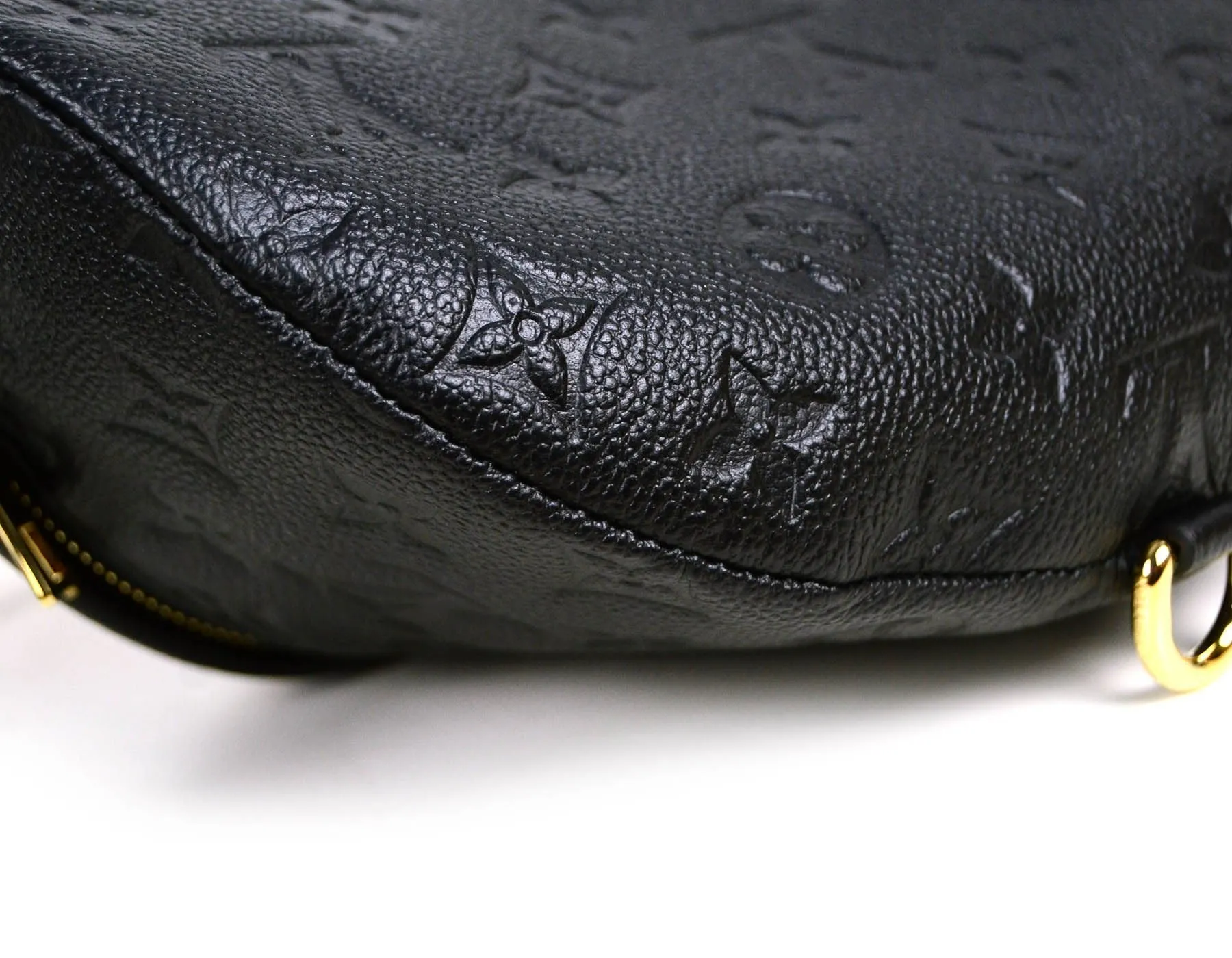 Louis Vuitton Black Empreinte Leather Bumbag Belt Bag