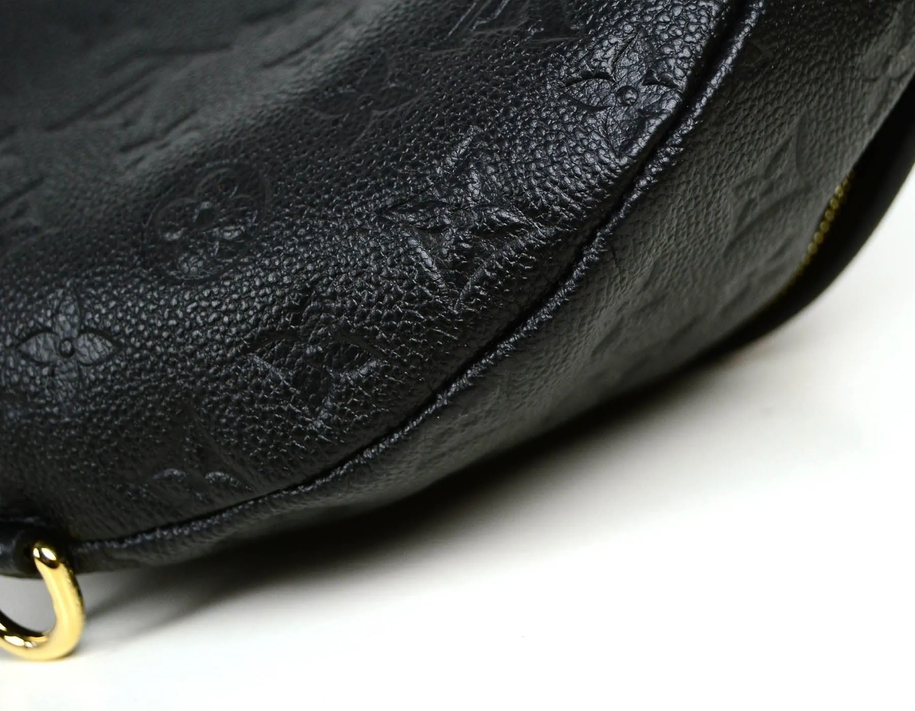 Louis Vuitton Black Empreinte Leather Bumbag Belt Bag