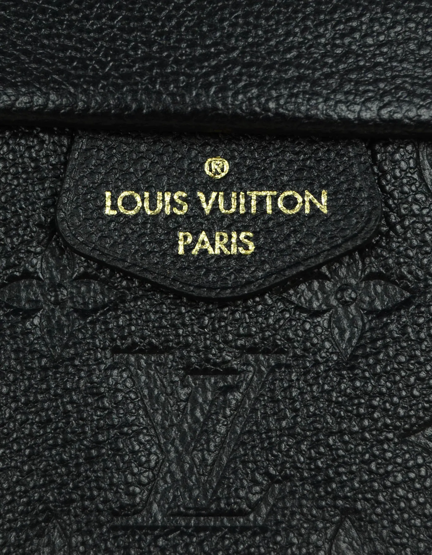 Louis Vuitton Black Empreinte Leather Bumbag Belt Bag