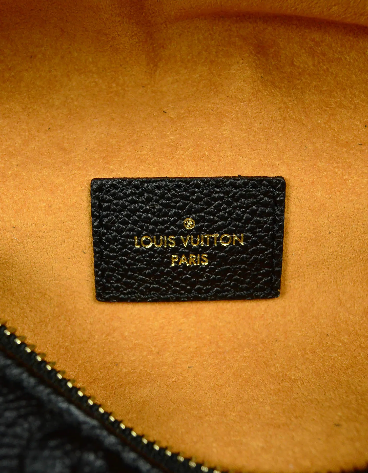 Louis Vuitton Black Empreinte Leather Bumbag Belt Bag
