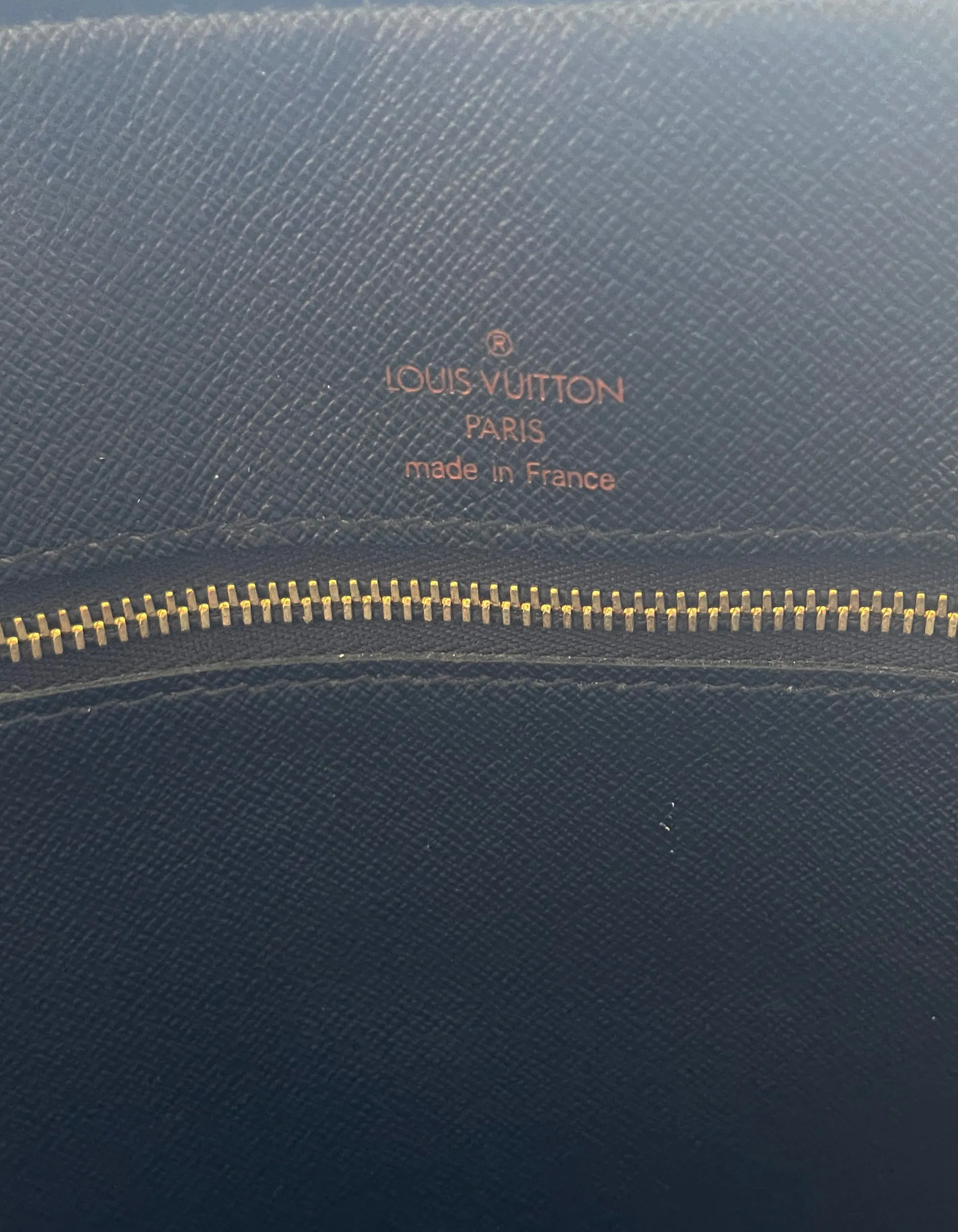 Louis Vuitton Black Epi Leather Porte-Documents Voyage Briefcase