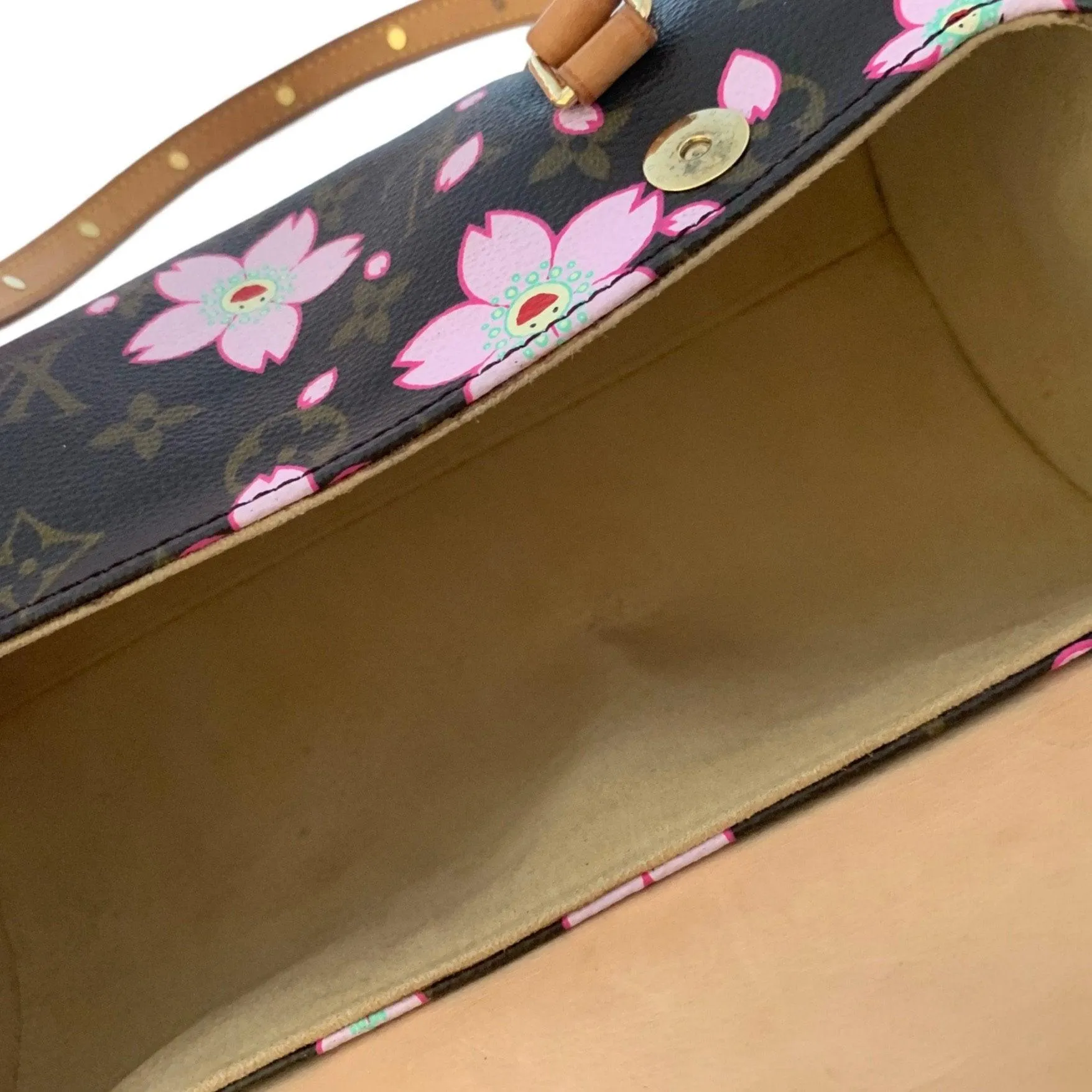 Louis Vuitton Cherry Blossom Cylinder Bag