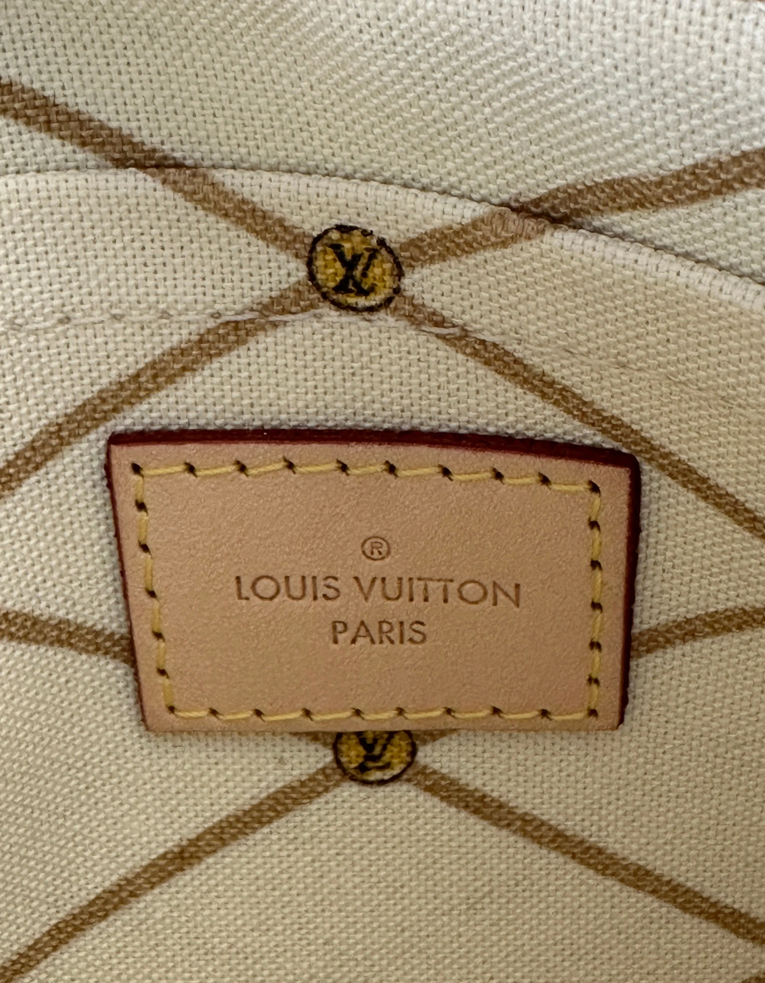 Louis Vuitton Damier Azur Summer Trunks Neverfull MM Tote Bag