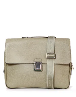 Louis Vuitton Glacier Grey Taiga Leather Vassili PM Messenger Bag