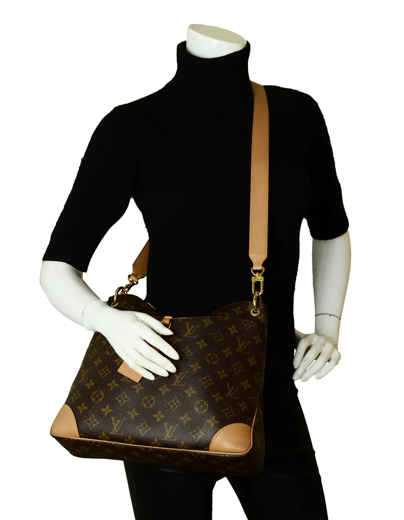 Louis Vuitton Monogram Canvas Odeon MM Messenger Bag