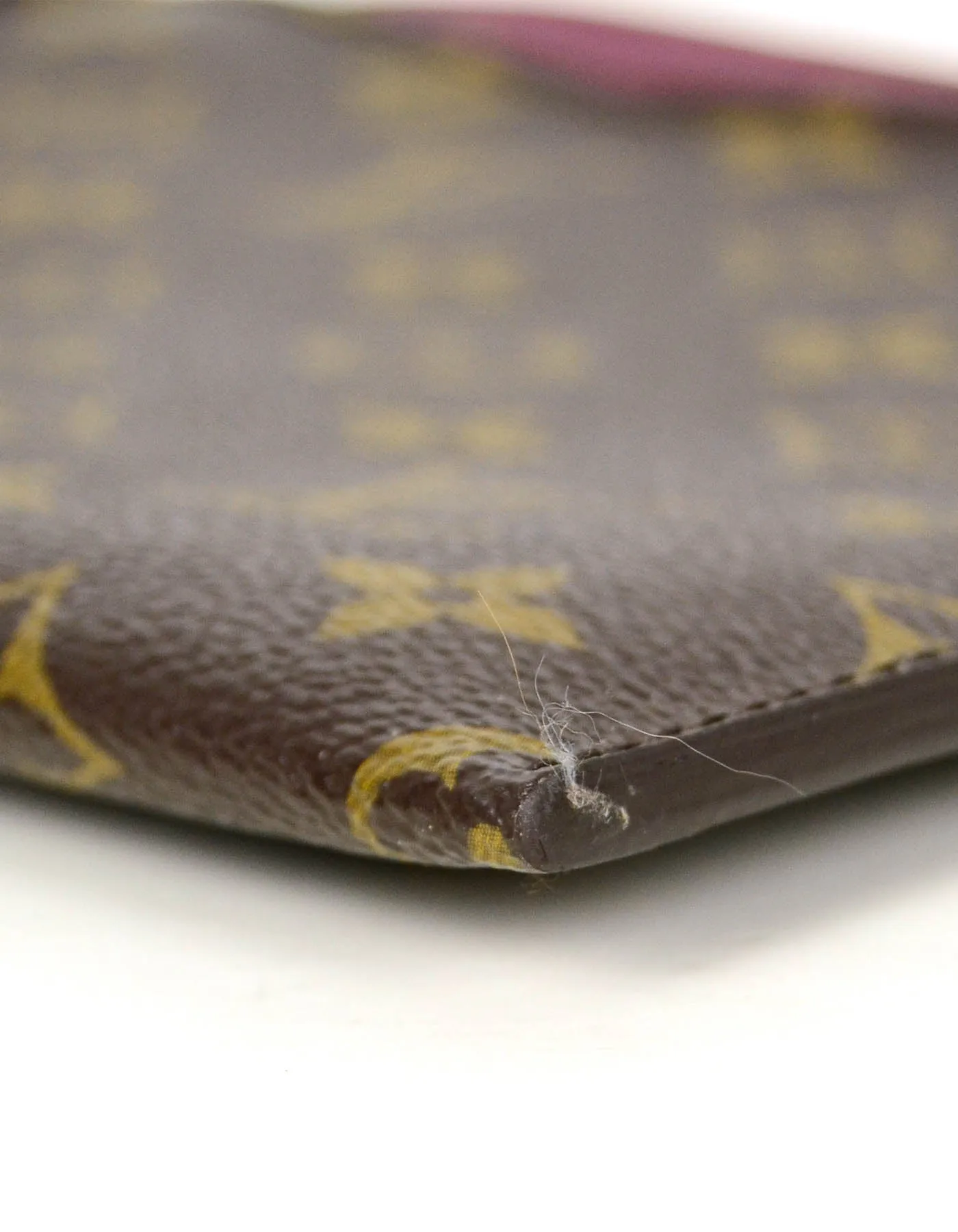 Louis Vuitton Monogram/ Grape Pochette Pallas Wristlet Bag