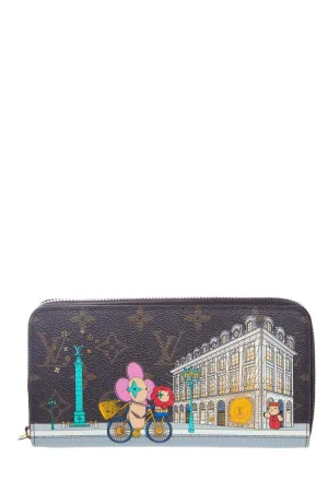 Louis Vuitton Multicolor Monogram Printed Holiday Zip Wallet