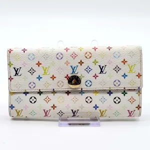 Louis Vuitton Sarah Multicolor Bifold Monogram Wallet