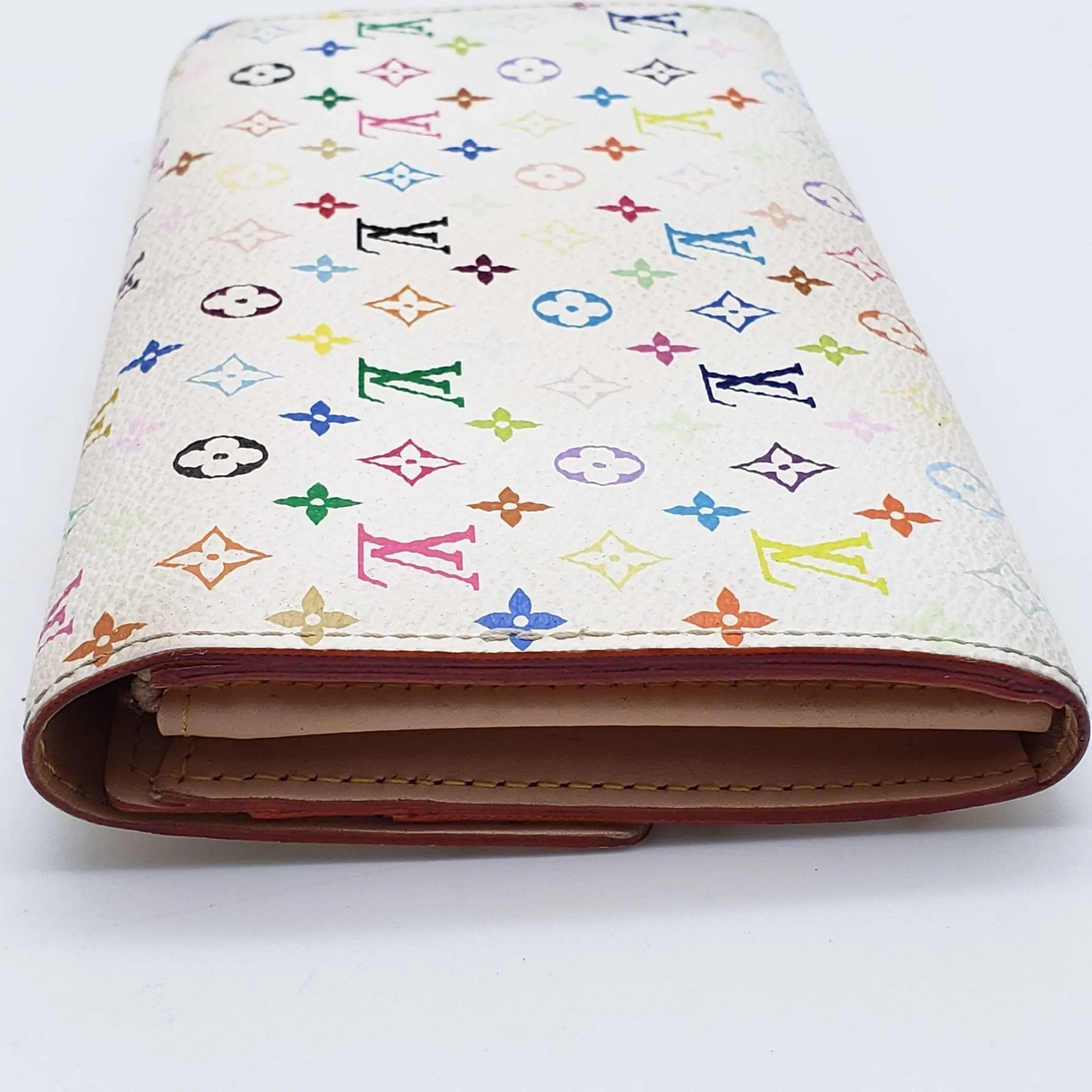 Louis Vuitton Sarah Multicolor Bifold Monogram Wallet