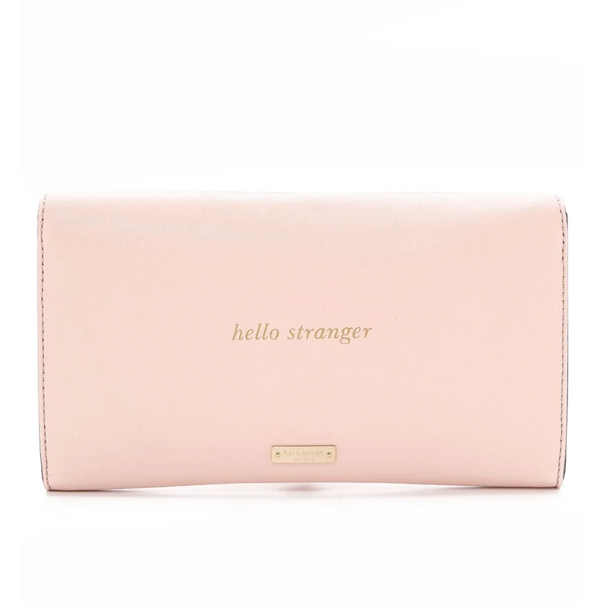 Love Birds Wink Lambskin Leather Clutch