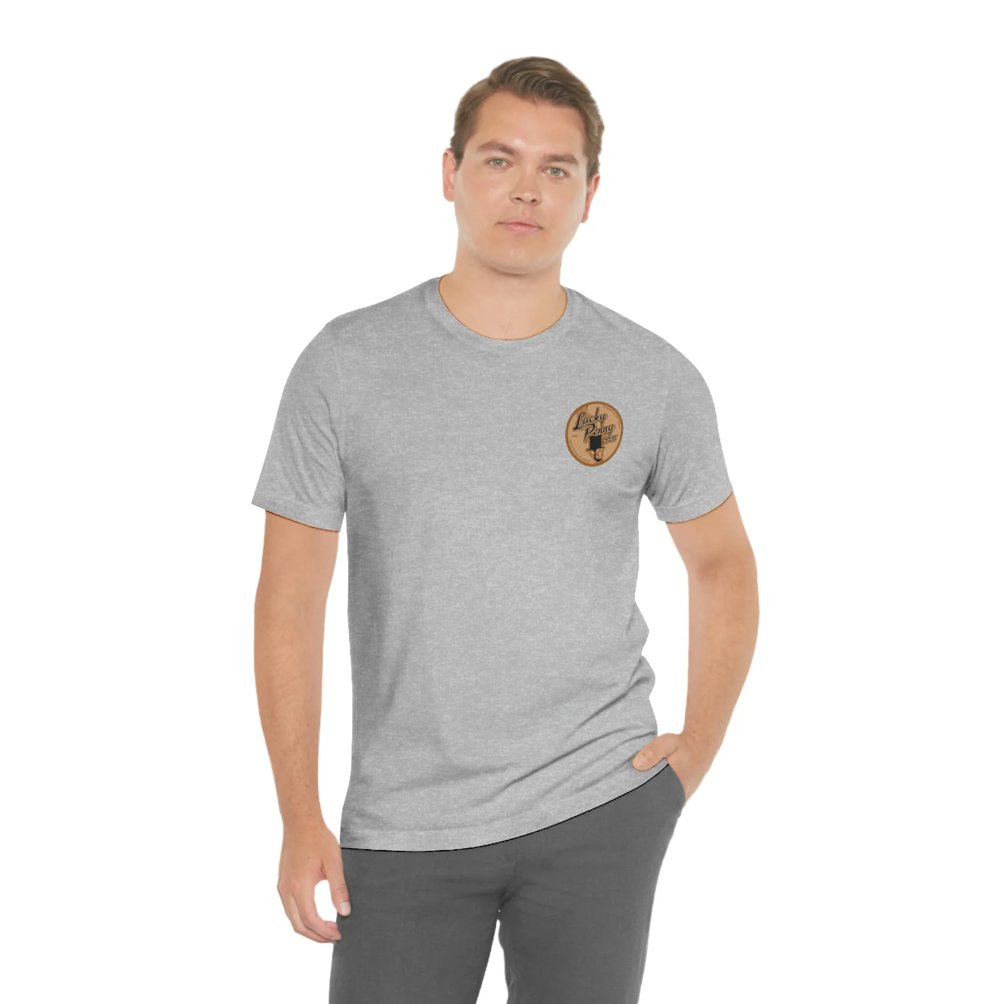 Lucky Penny Cycles Vintage Copper T-Shirt
