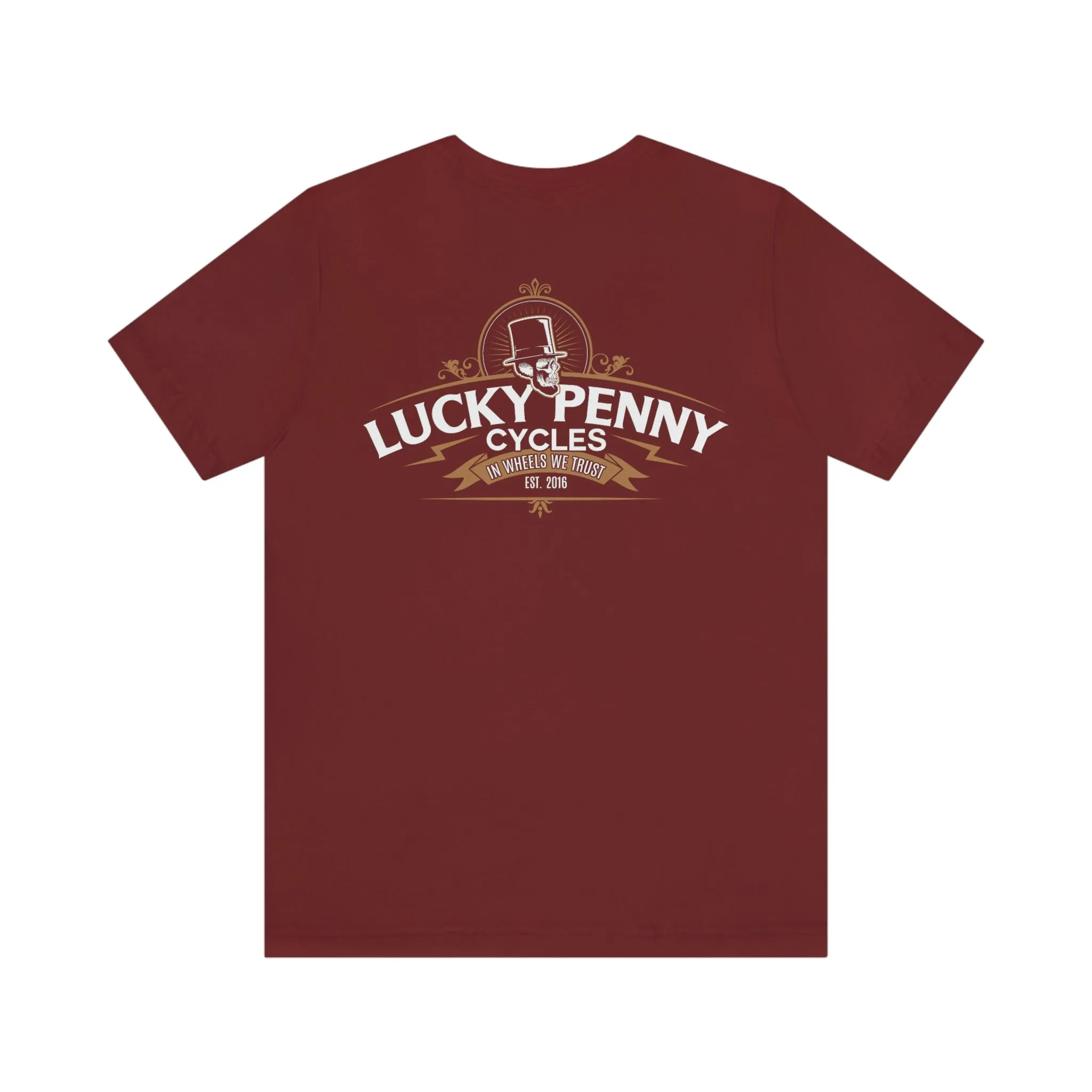Lucky Penny Cycles Vintage Copper T-Shirt