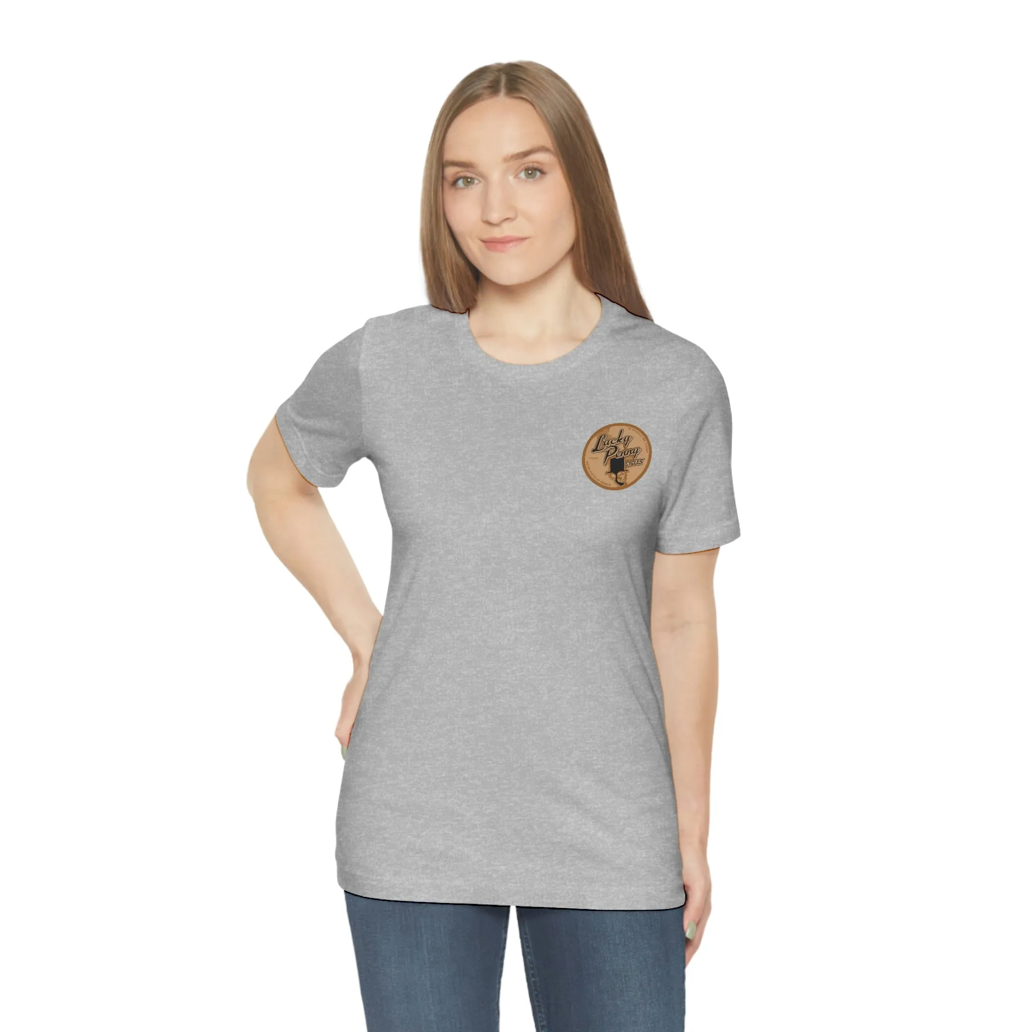 Lucky Penny Cycles Vintage Copper T-Shirt