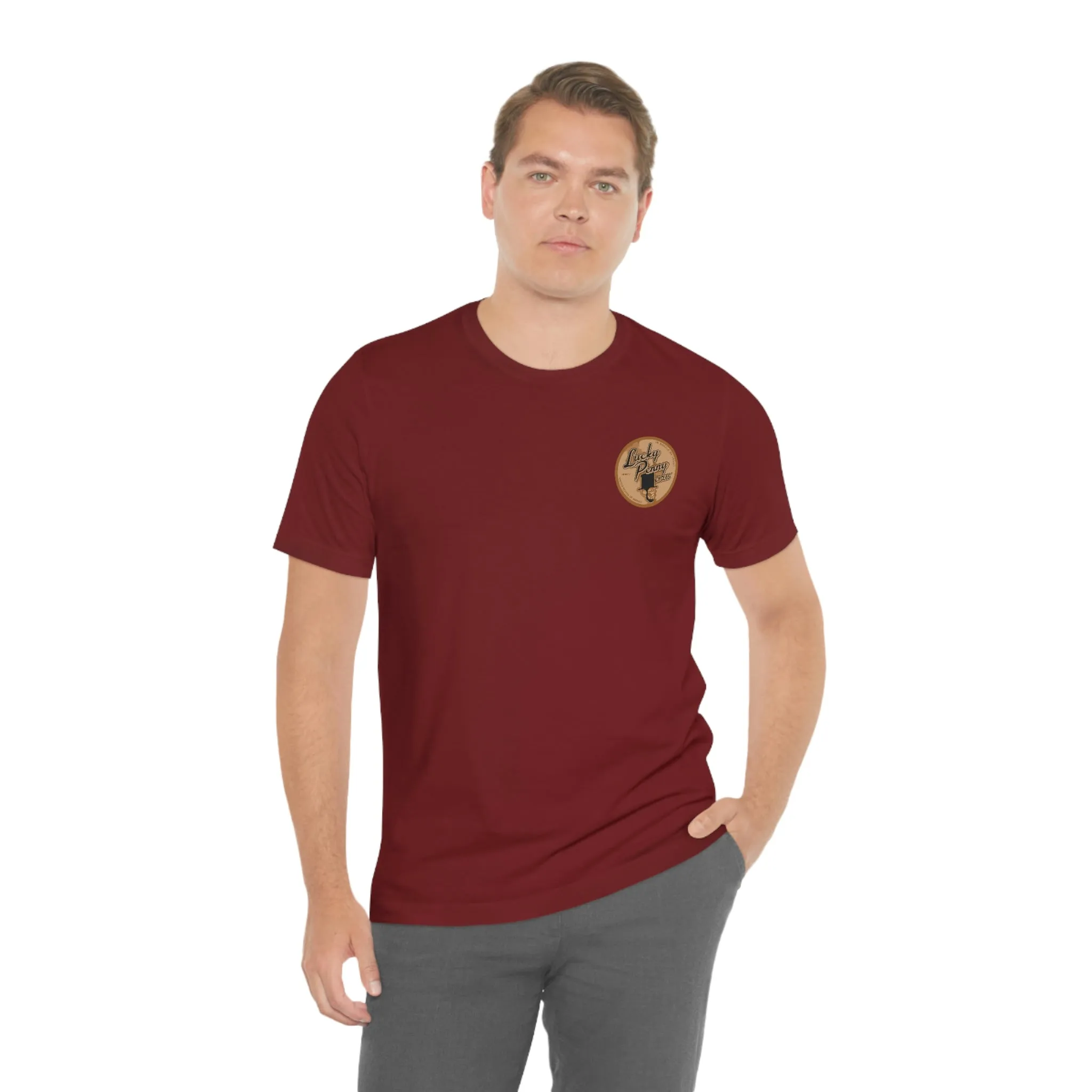 Lucky Penny Cycles Vintage Copper T-Shirt