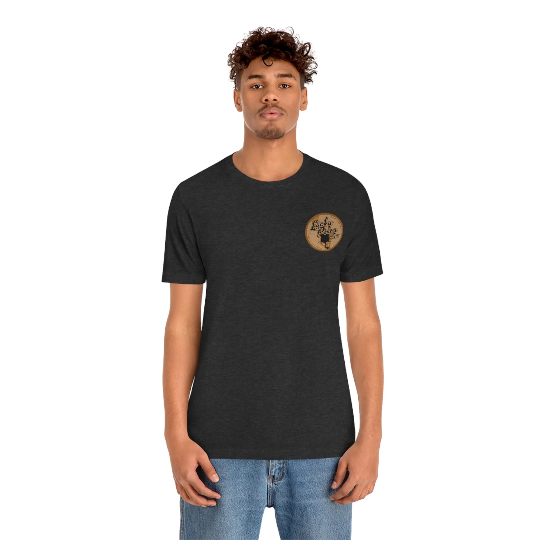 Lucky Penny Cycles Vintage Copper T-Shirt
