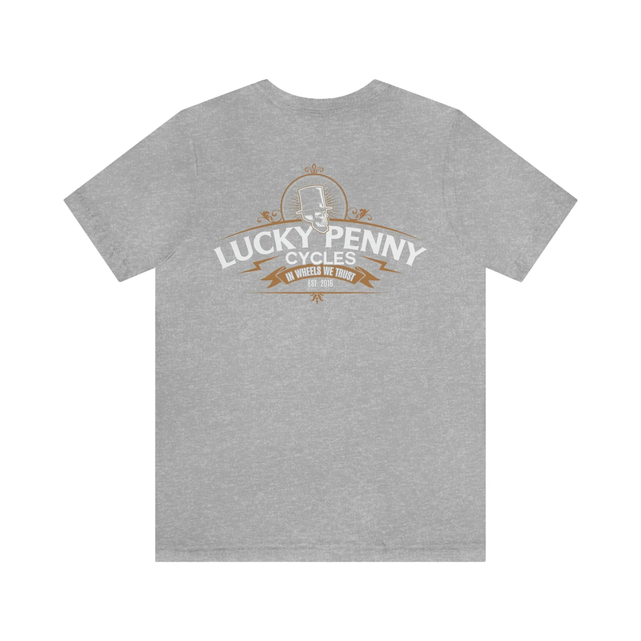 Lucky Penny Cycles Vintage Copper T-Shirt