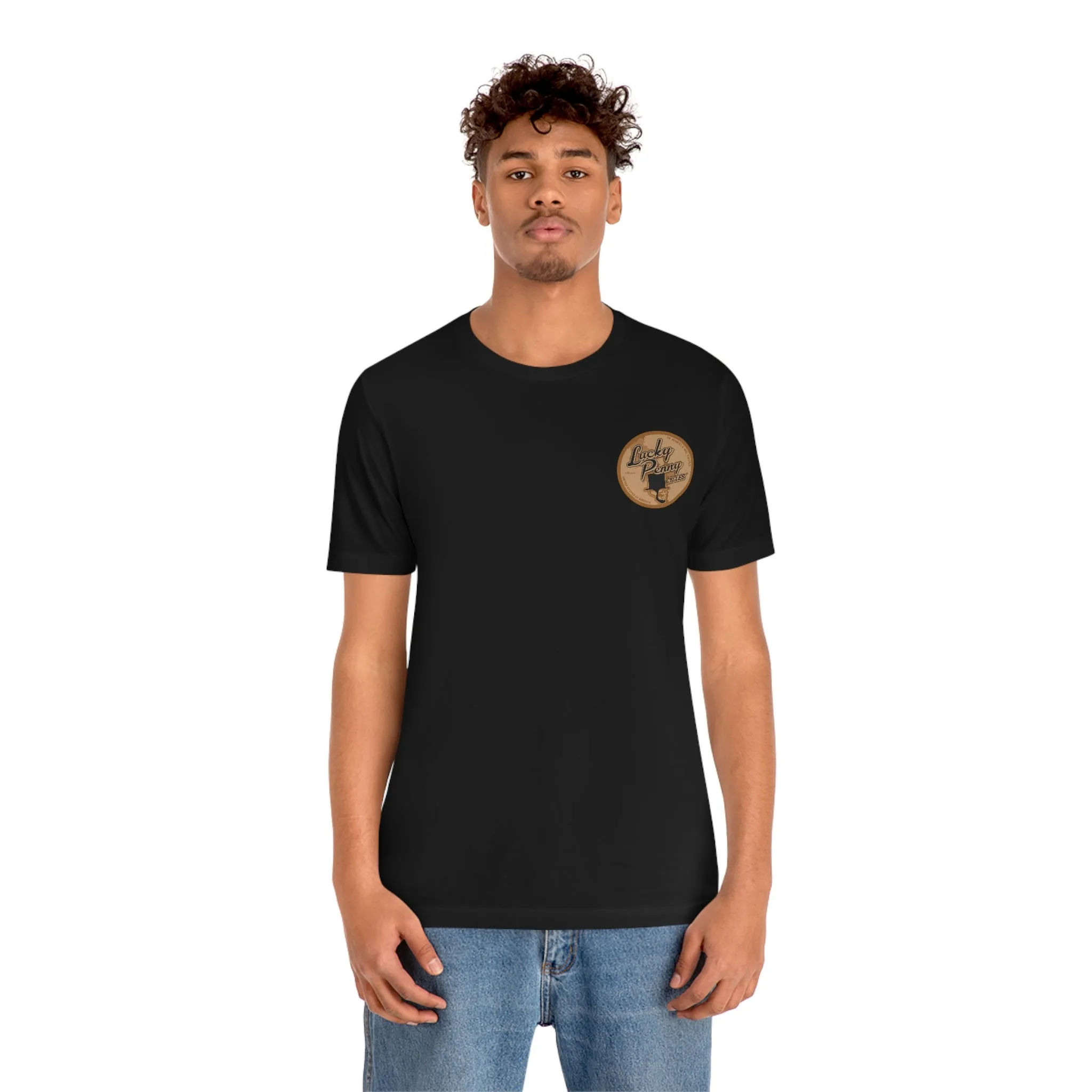 Lucky Penny Cycles Vintage Copper T-Shirt