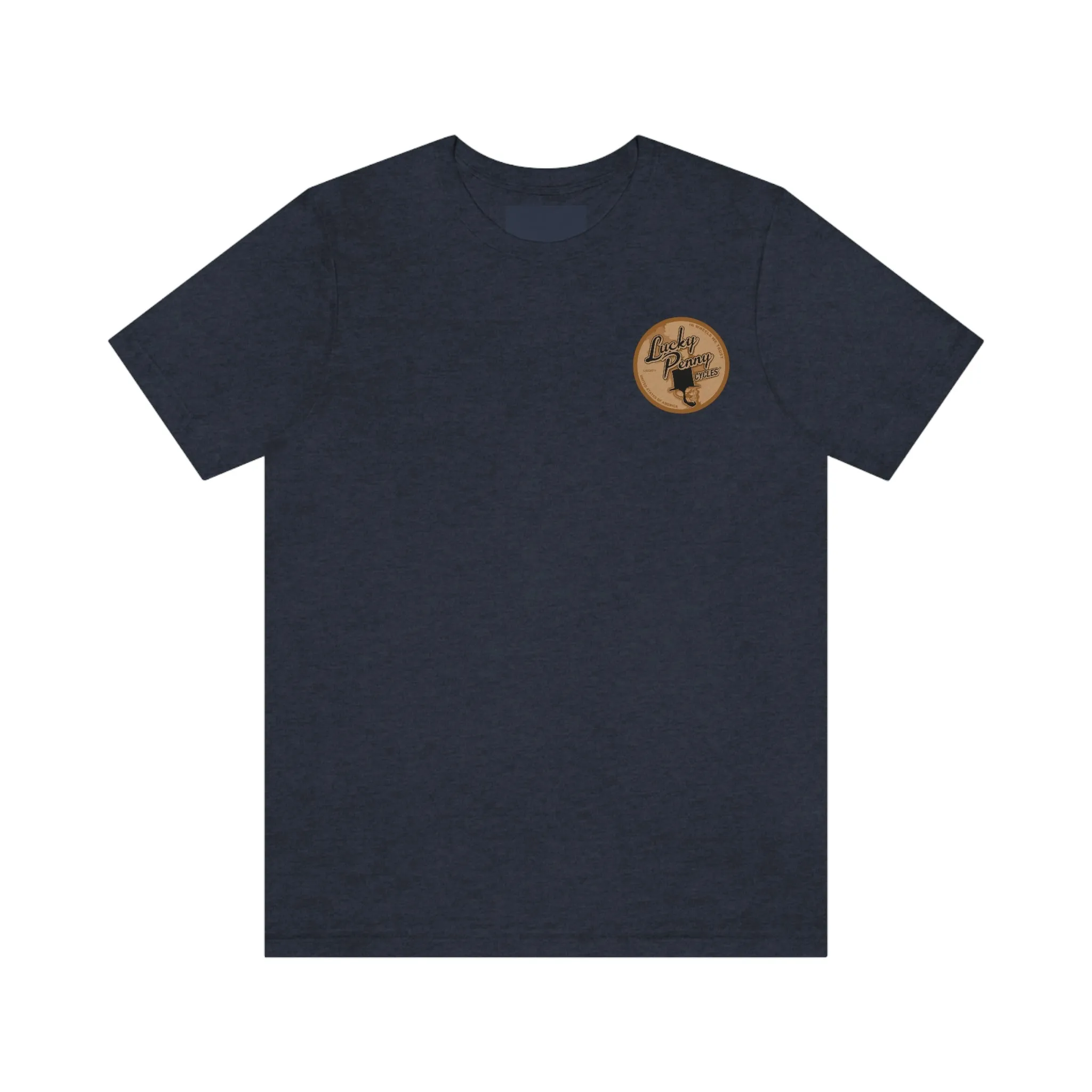 Lucky Penny Cycles Vintage Copper T-Shirt