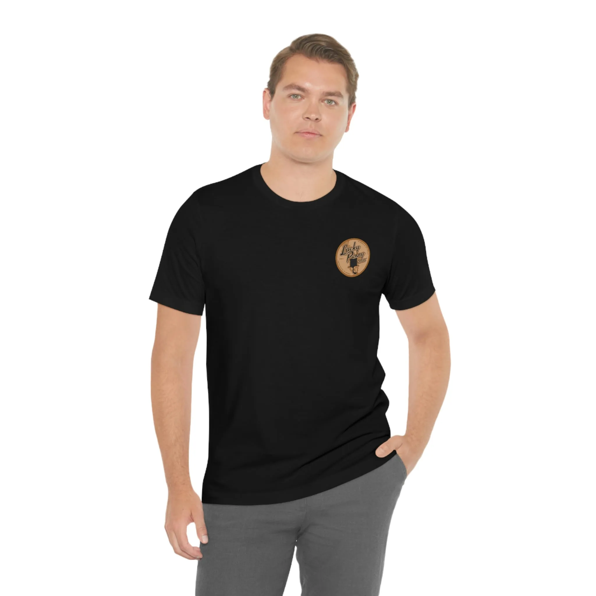 Lucky Penny Cycles Vintage Copper T-Shirt