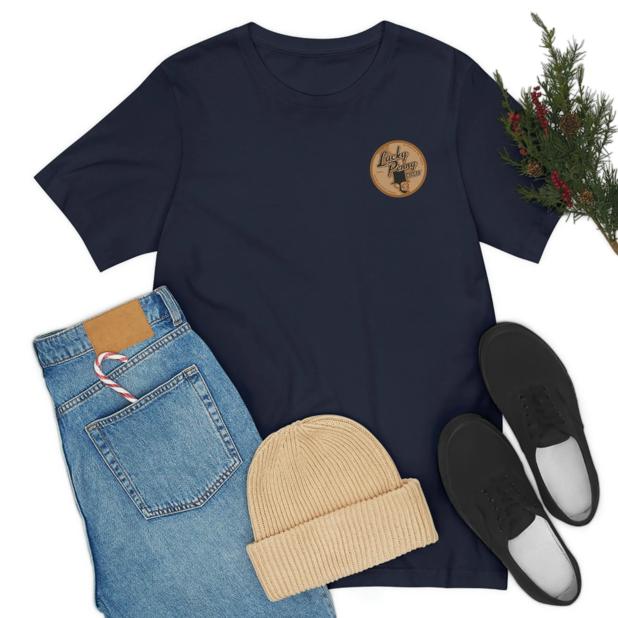 Lucky Penny Cycles Vintage Copper T-Shirt