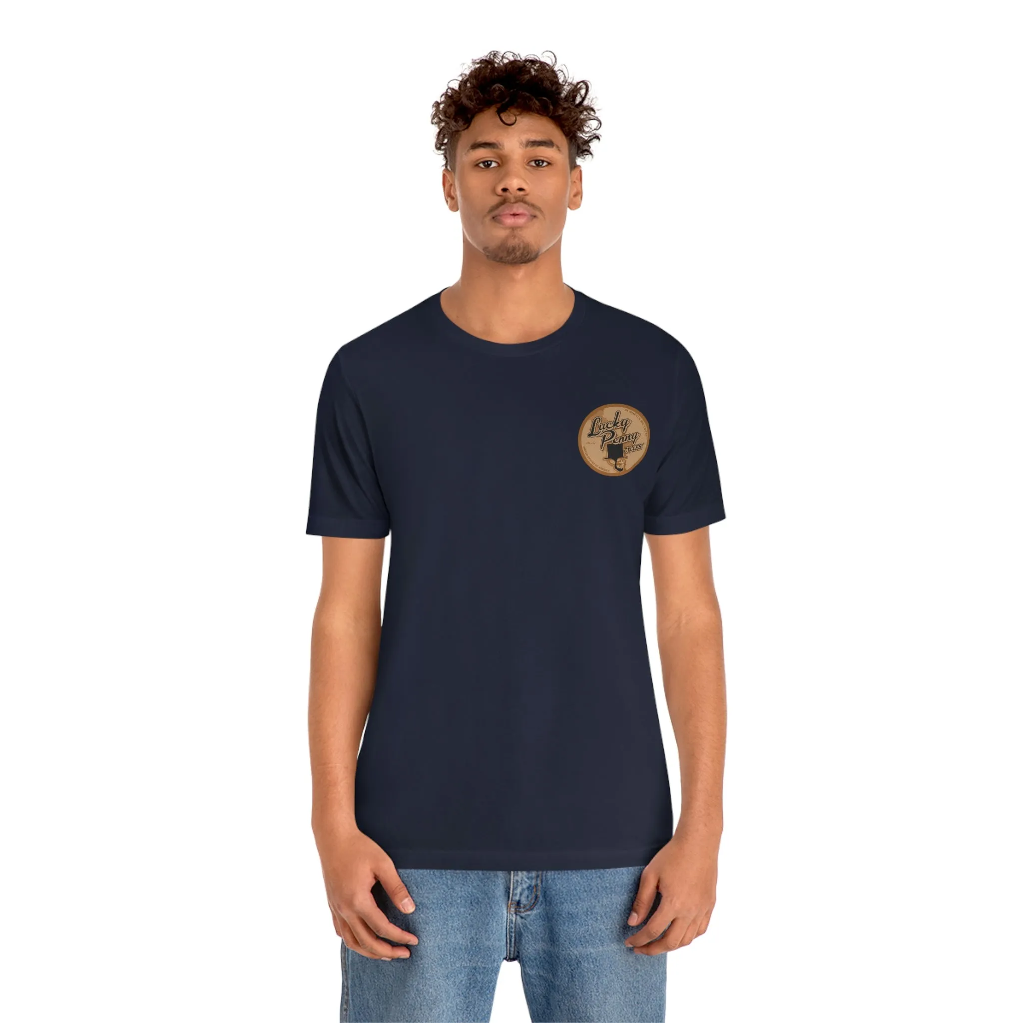 Lucky Penny Cycles Vintage Copper T-Shirt