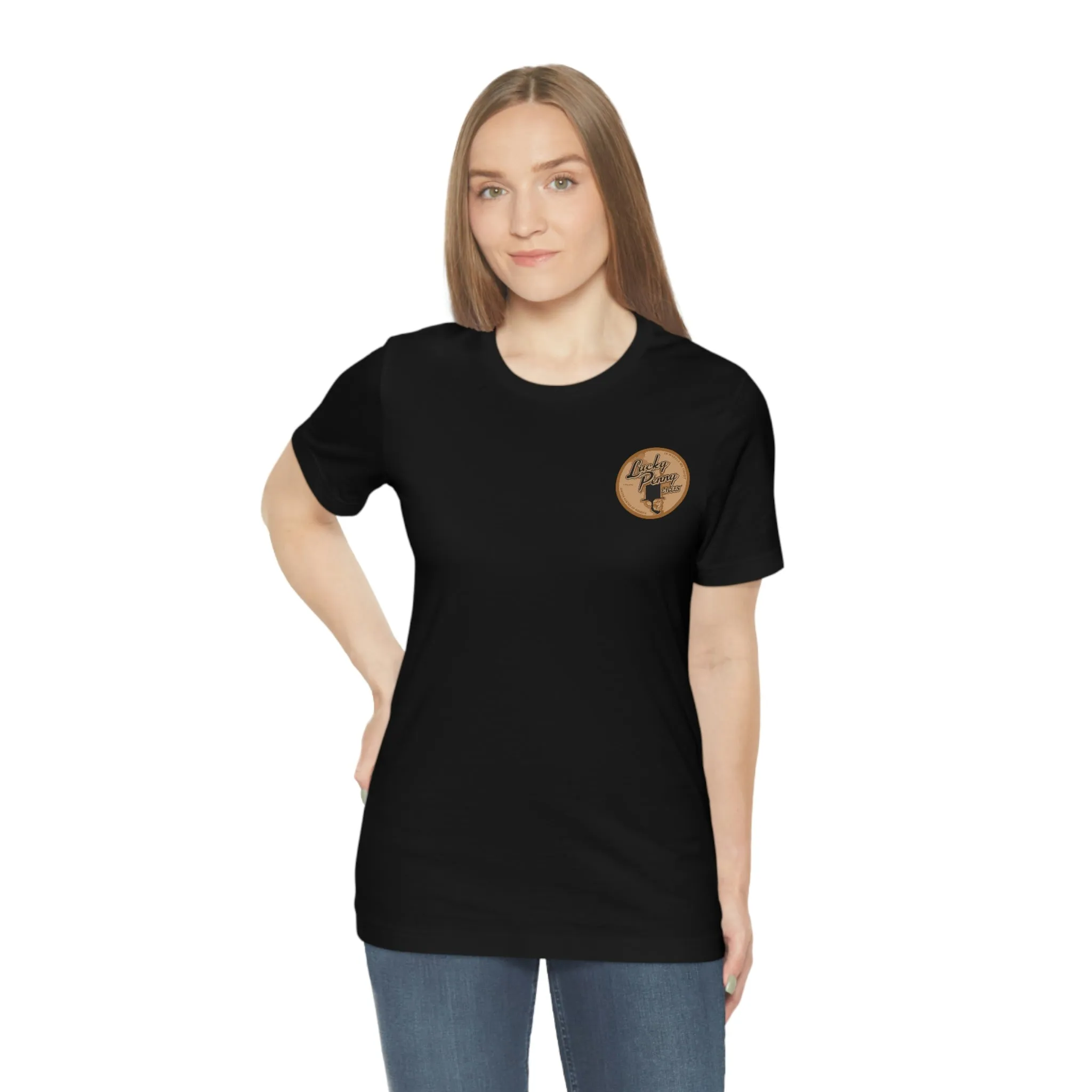 Lucky Penny Cycles Vintage Copper T-Shirt