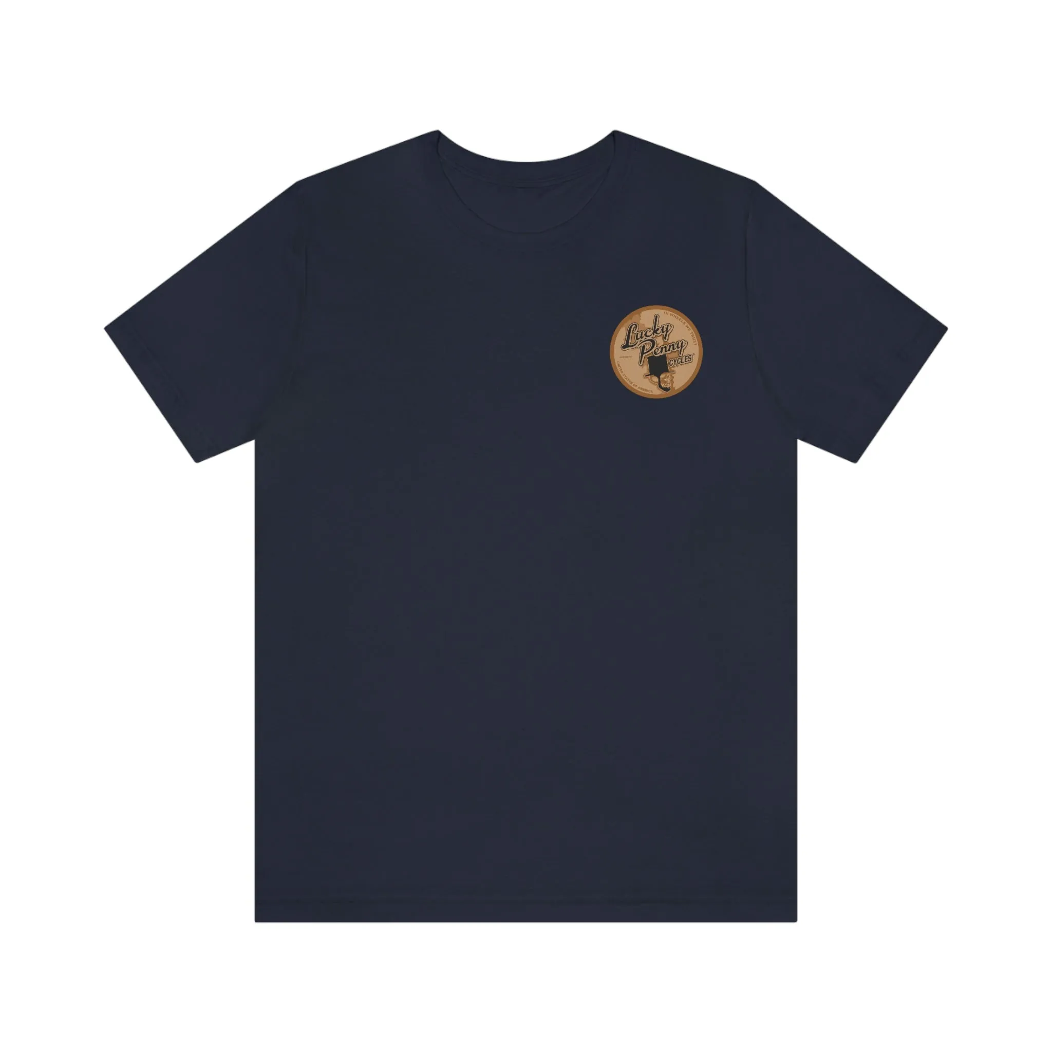 Lucky Penny Cycles Vintage Copper T-Shirt