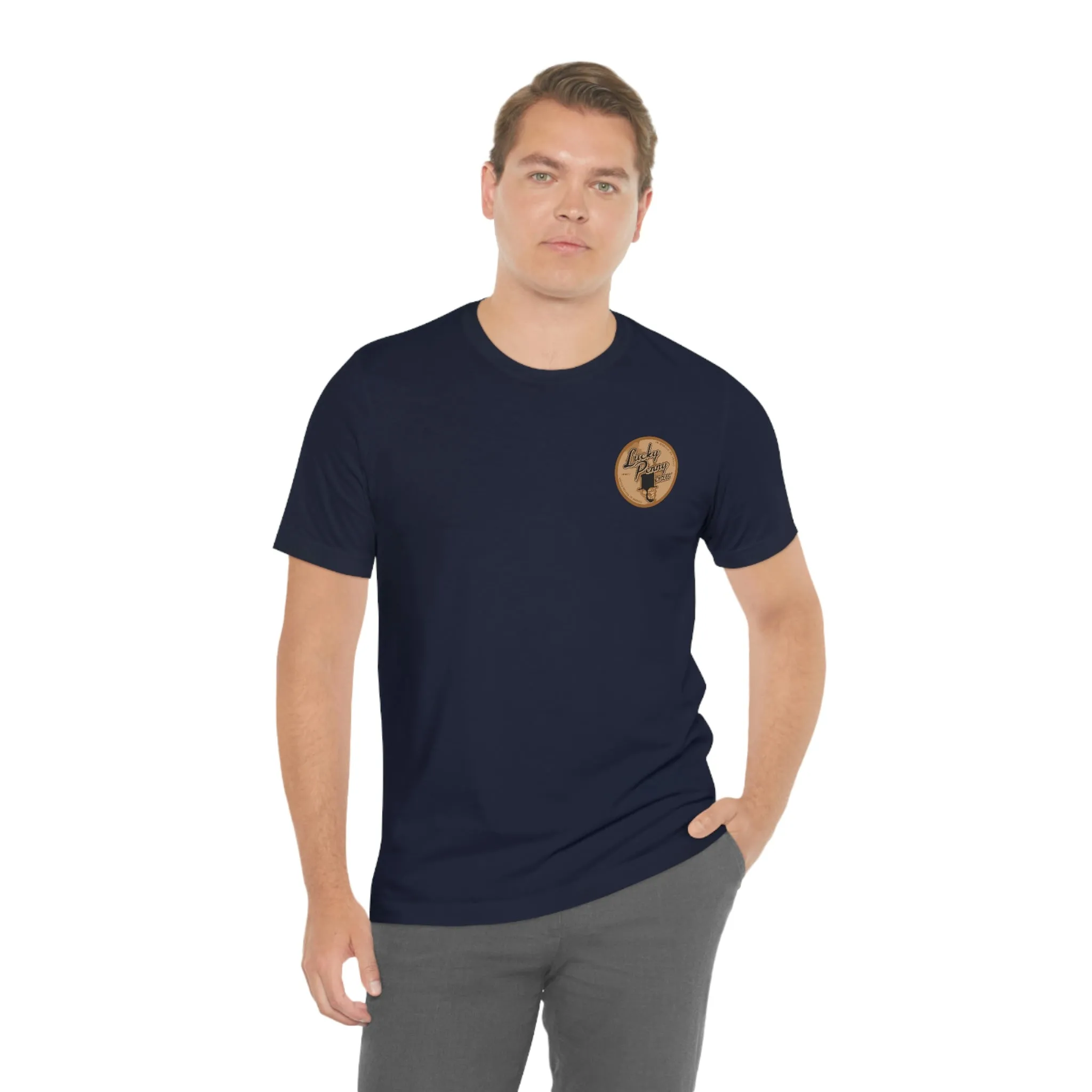 Lucky Penny Cycles Vintage Copper T-Shirt