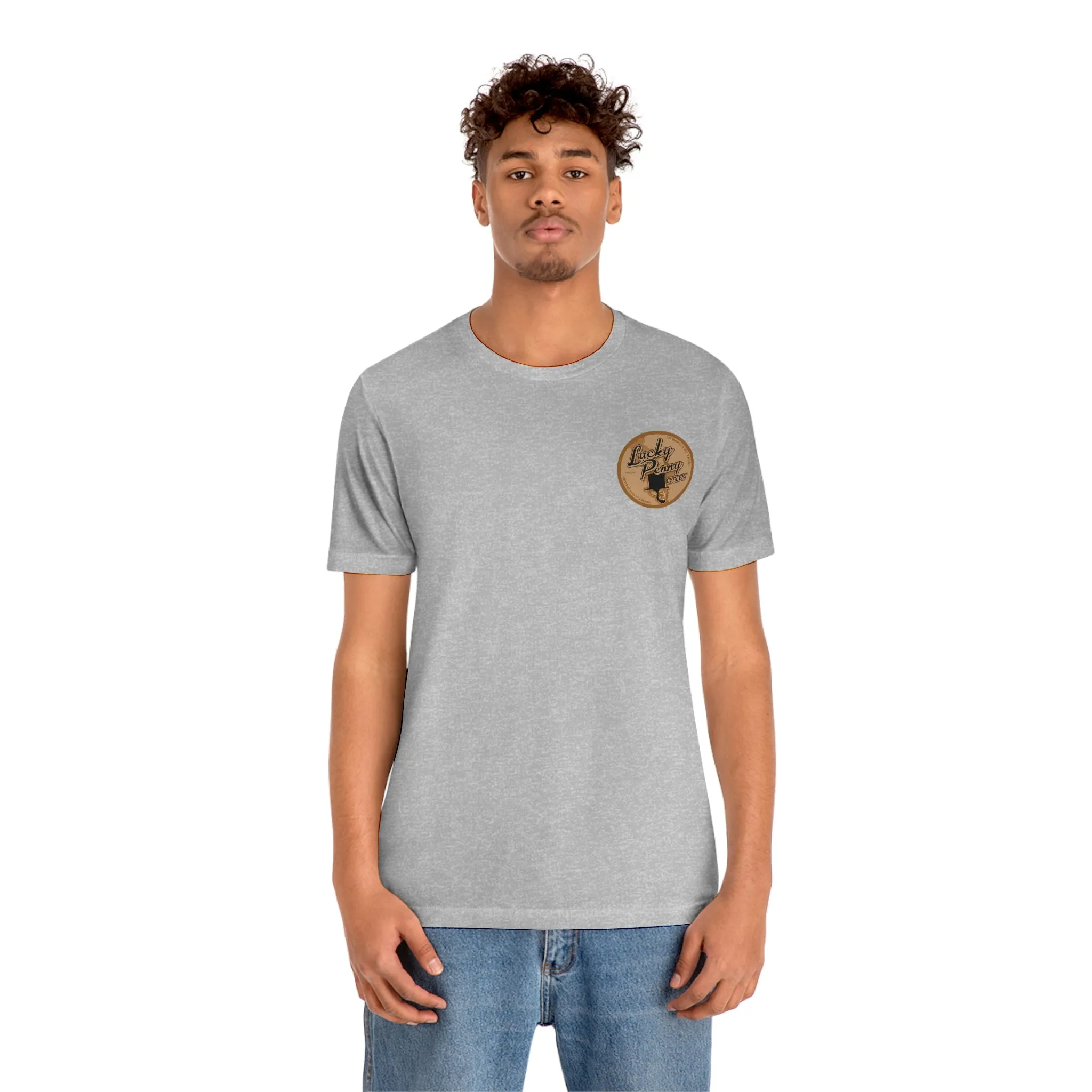 Lucky Penny Cycles Vintage Copper T-Shirt