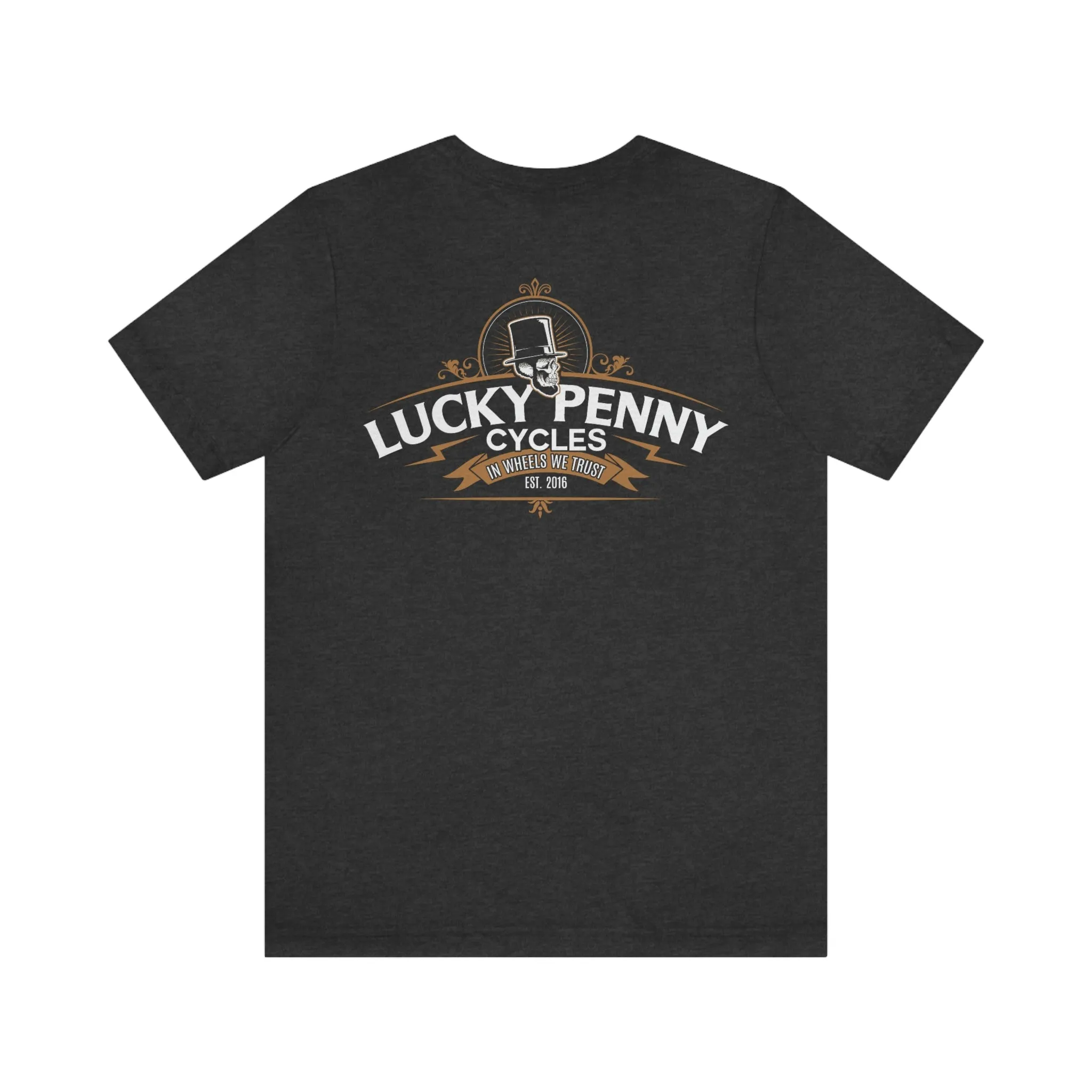 Lucky Penny Cycles Vintage Copper T-Shirt