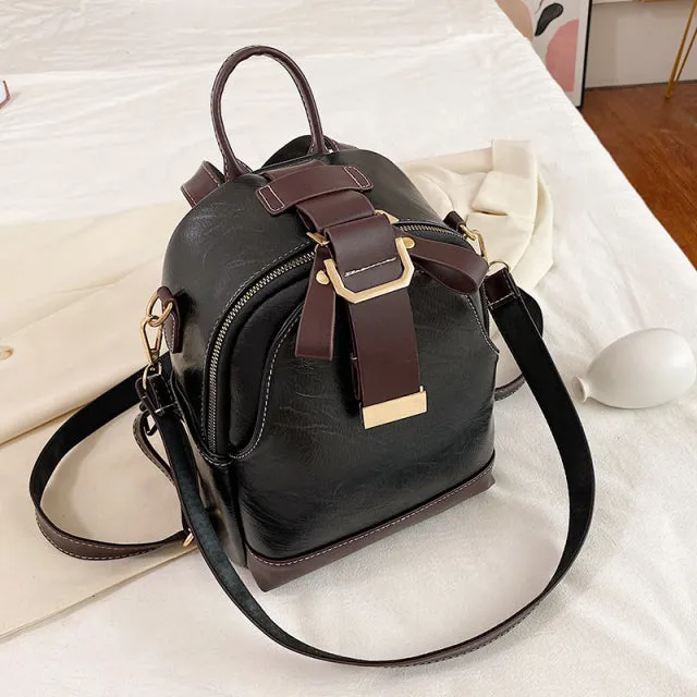 Luxury Brand Women Small Backpack