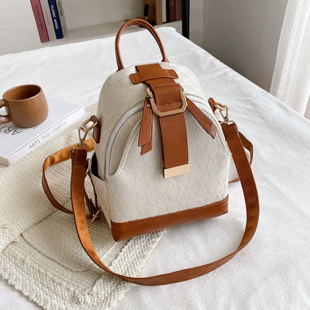 Luxury Brand Women Small Backpack