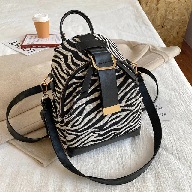 Luxury Brand Women Small Backpack