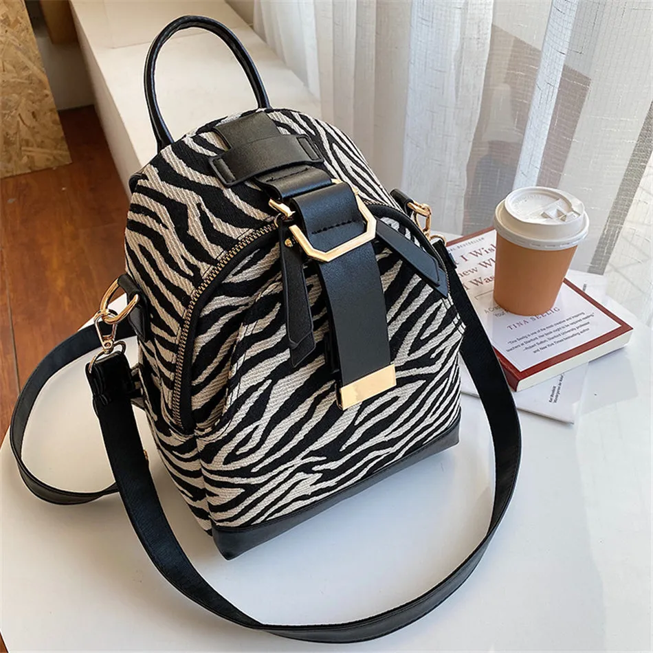 Luxury Brand Women Small Backpack