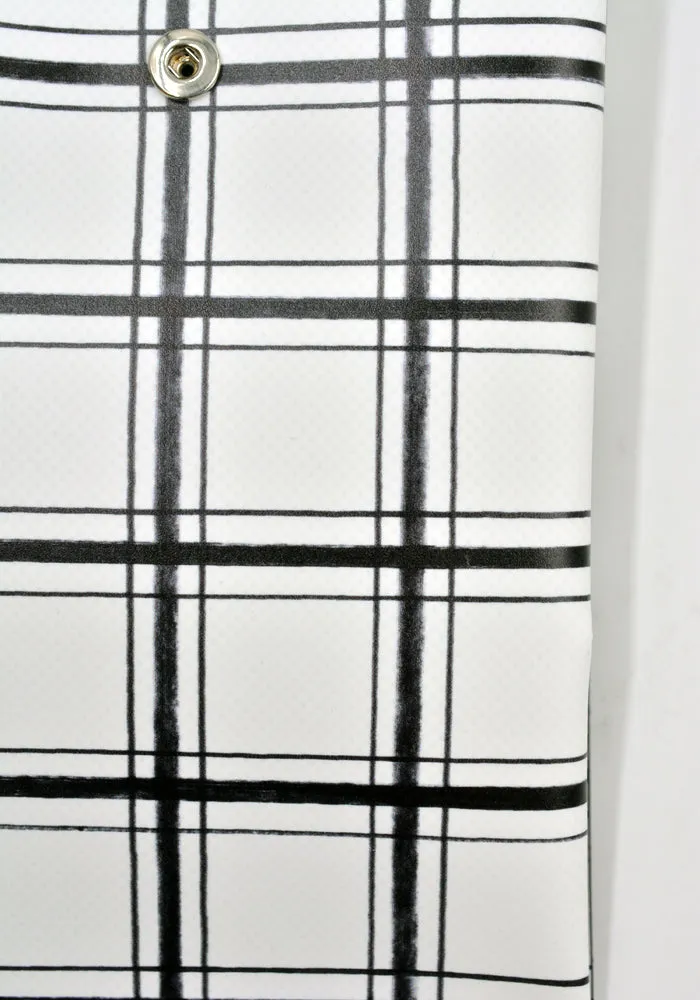 MARNI EMI0004A6 PHONE CASE WHITE/BLACK CHECK
