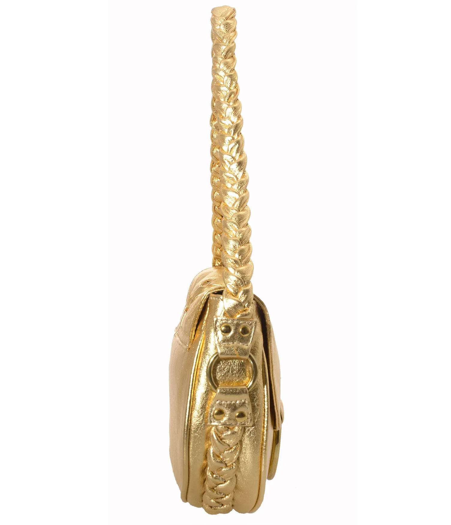 Marnie Bugs Metallic Gold Jolie Handbag