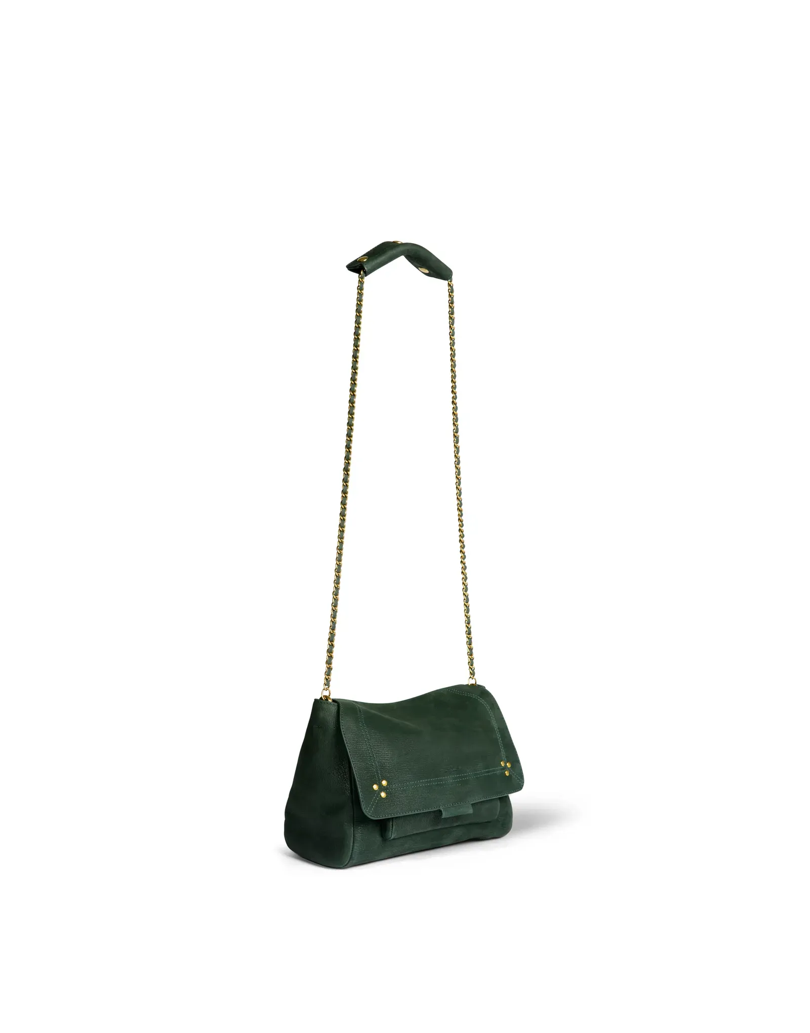 Medium Lulu Bag in Forest Green