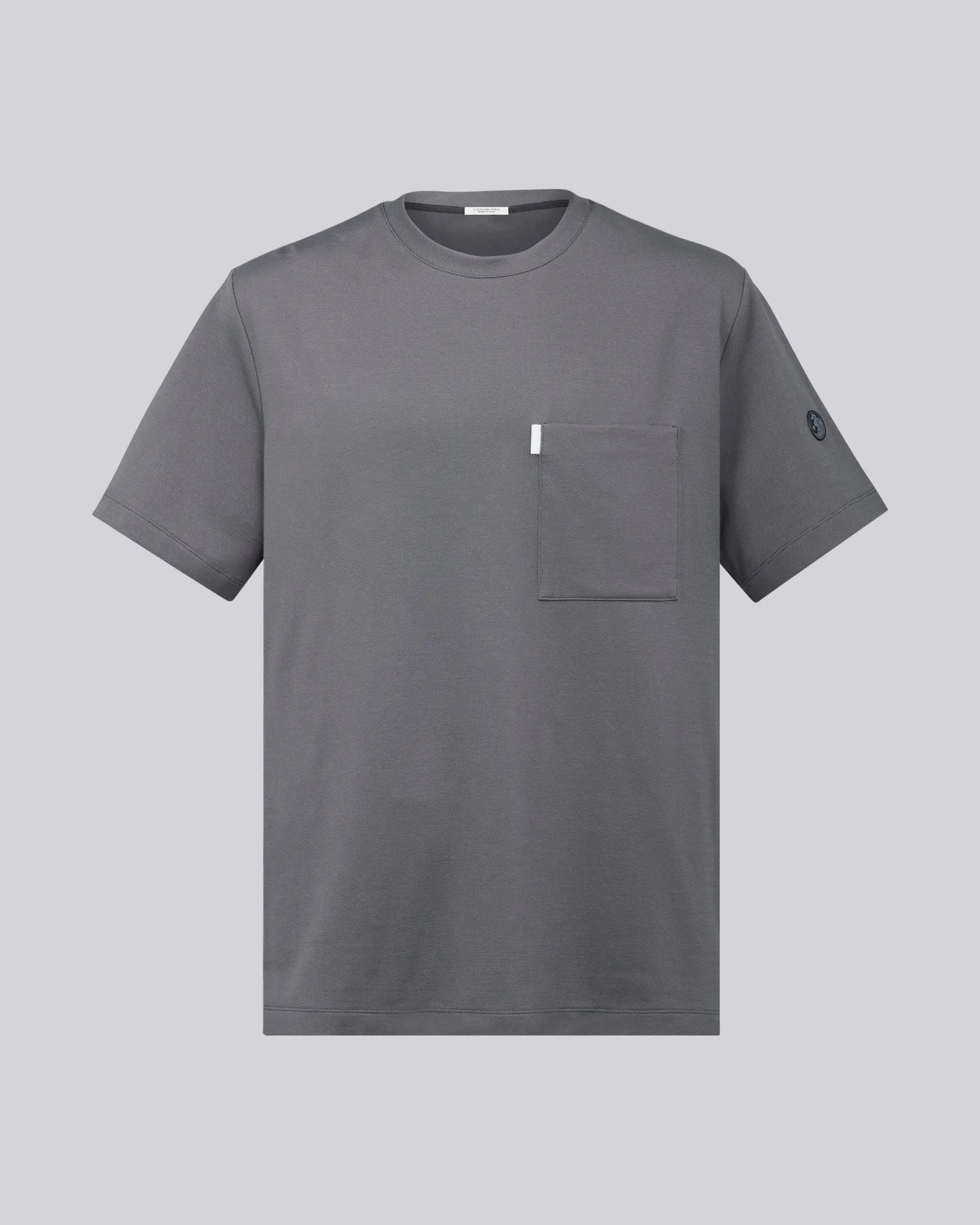 Men's Crewneck Scrub Shirt | Jersey Milano