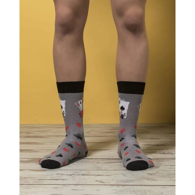 Men's Deck Of Card Socks