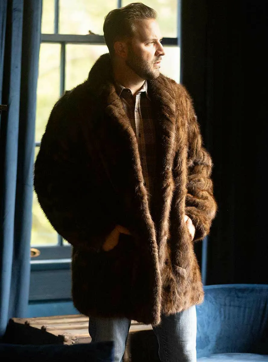 Men's Mink Fur Stroller