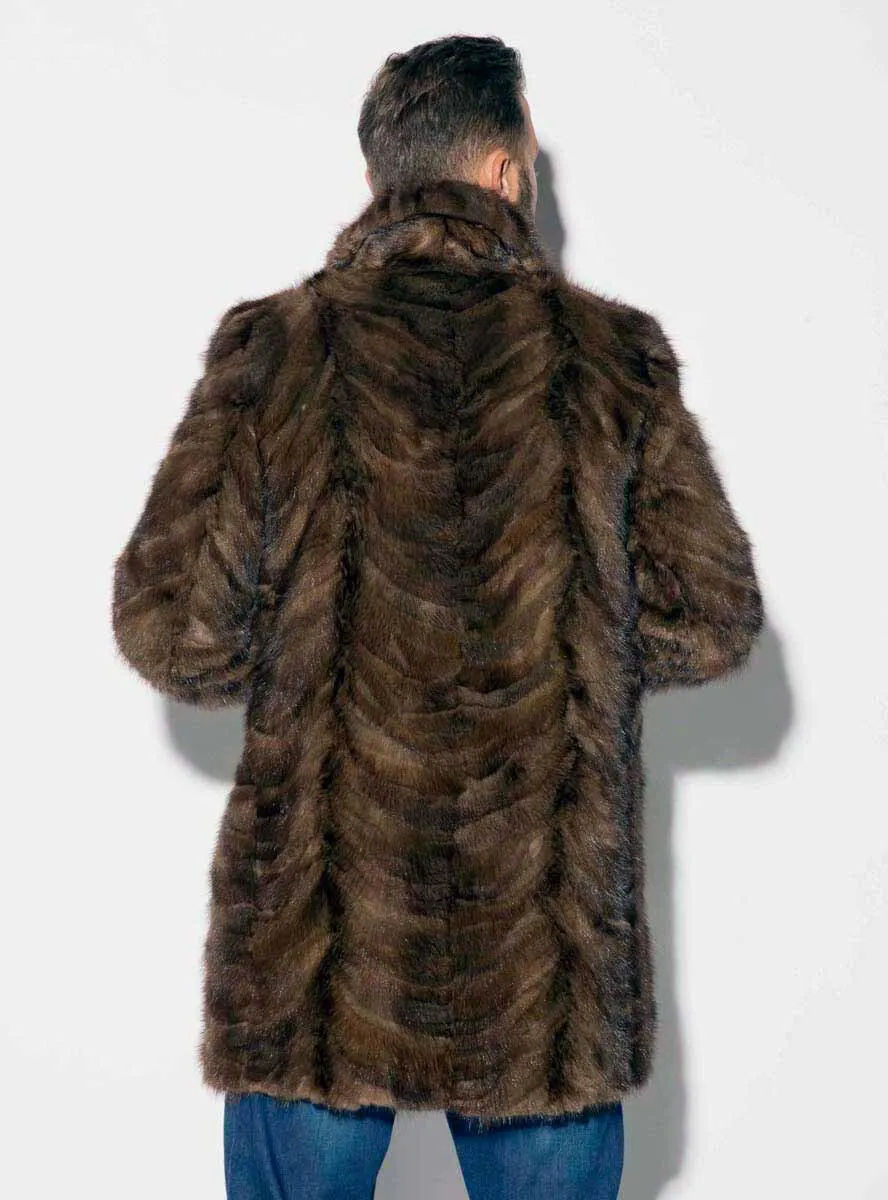 Men's Mink Fur Stroller