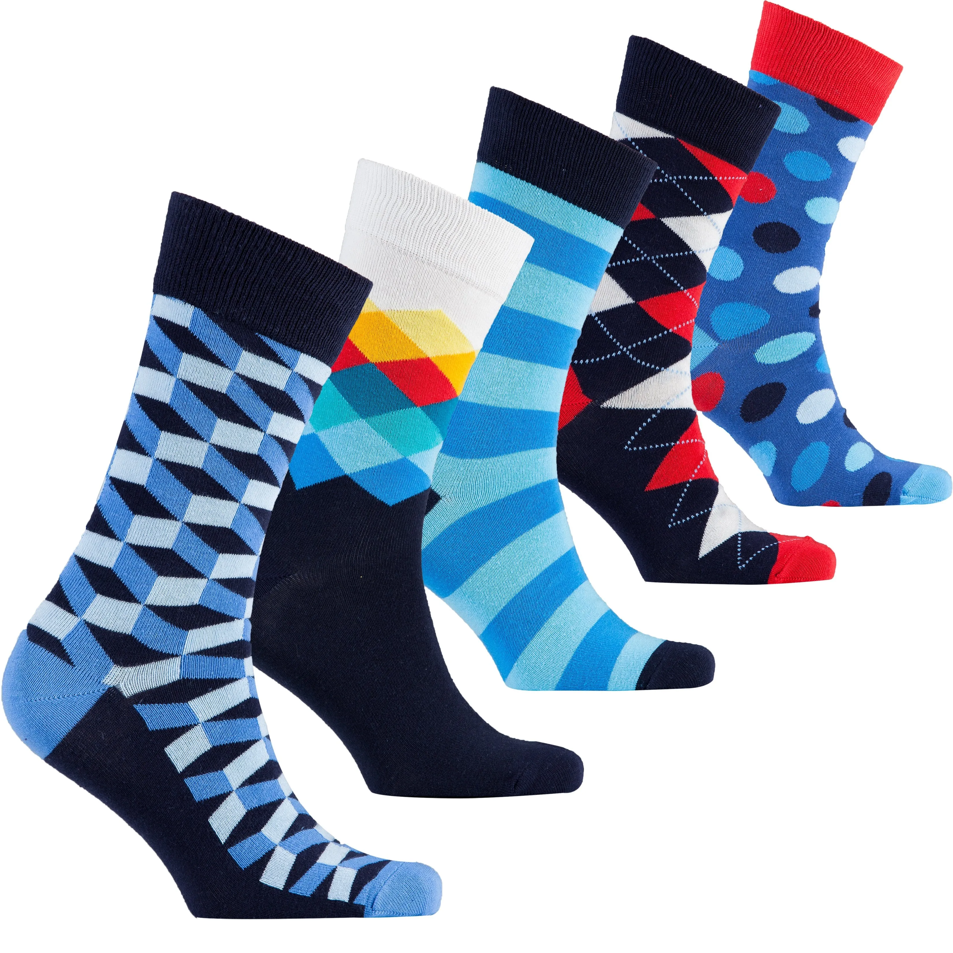 Men's Natural Mix Set Socks