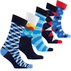 Men's Natural Mix Set Socks