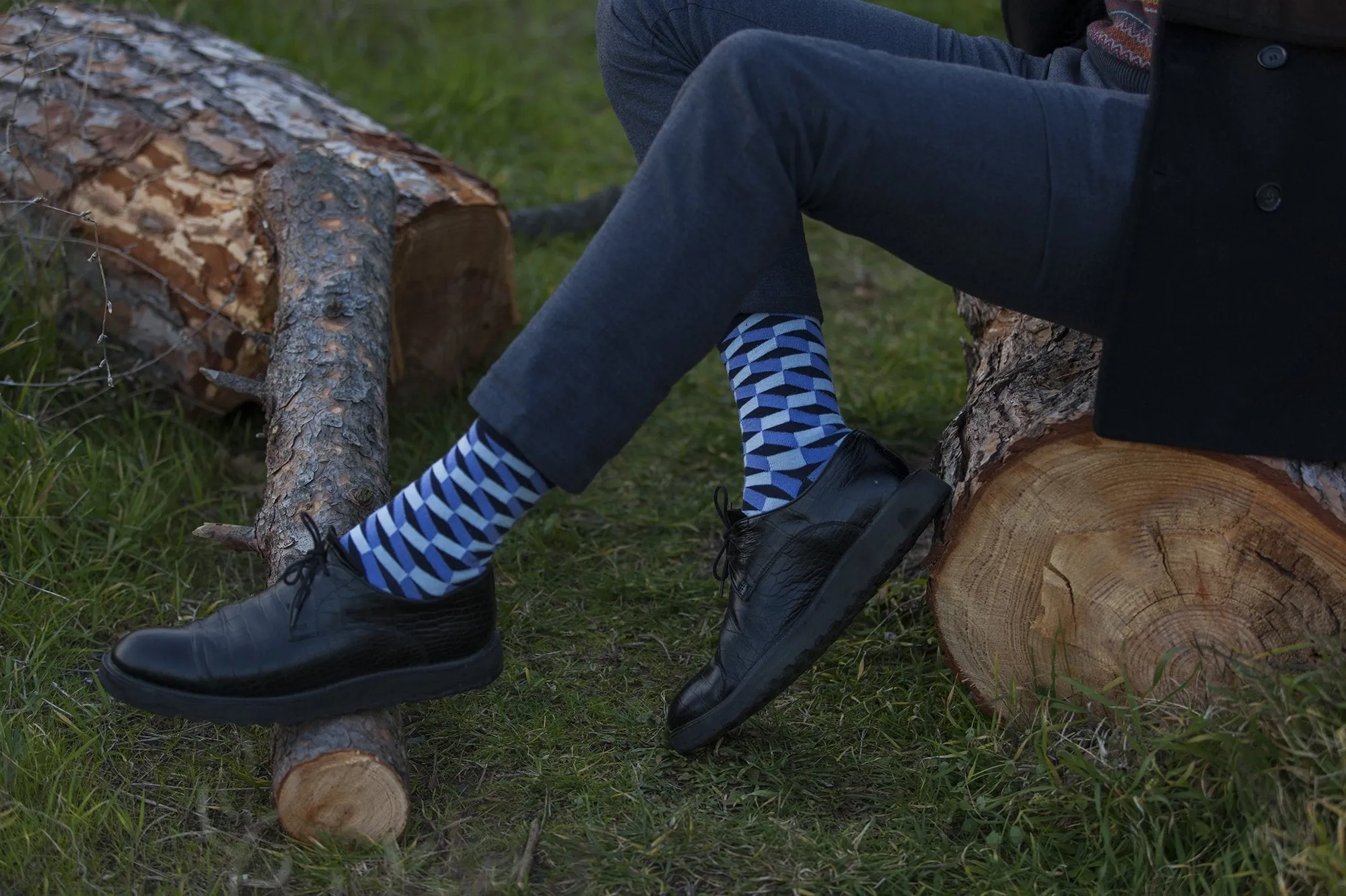Men's Natural Mix Set Socks